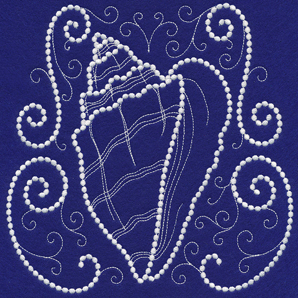 Caribbean Conch Shell (Candlewicking)