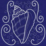 Caribbean Conch Shell (Candlewicking)