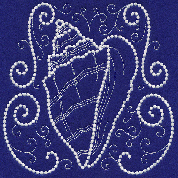 Caribbean Conch Shell (Candlewicking)