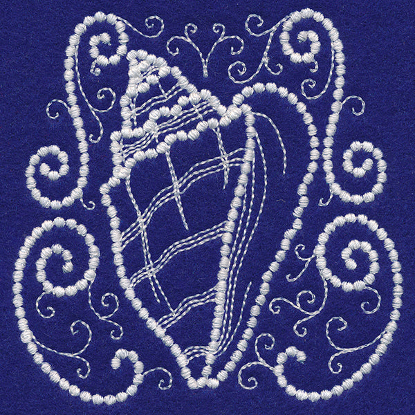 Caribbean Conch Shell (Candlewicking)