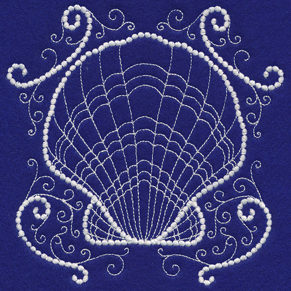 Caribbean Scallop Shell (Candlewicking)