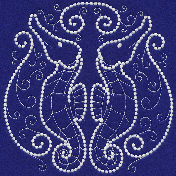 Caribbean Seahorse (Candlewicking)