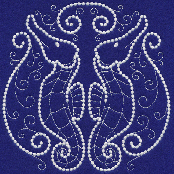 Caribbean Seahorse (Candlewicking)