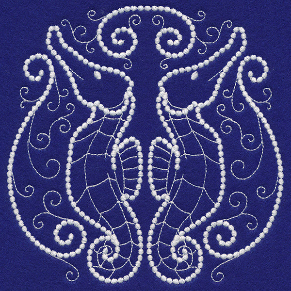 Caribbean Seahorse (Candlewicking)