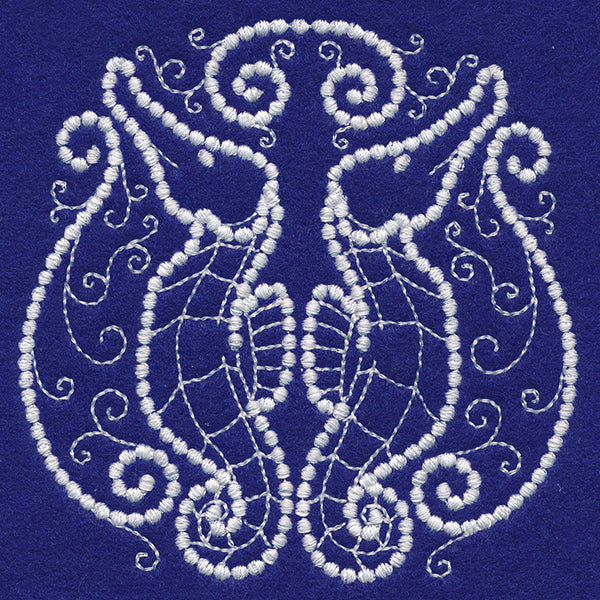 Caribbean Seahorse (Candlewicking)