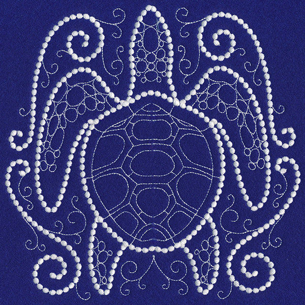 Caribbean Turtle (Candlewicking)