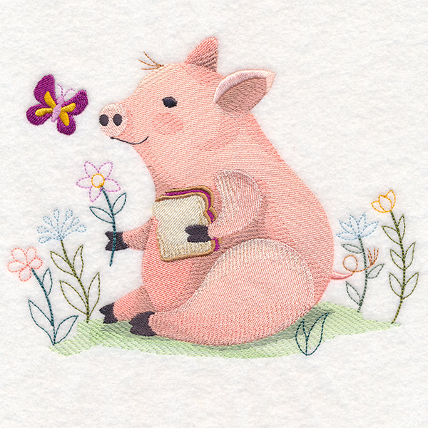 Woodland Picnic Party - Pig