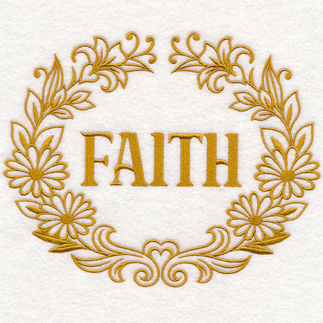 Faith Medallion (Goldwork)