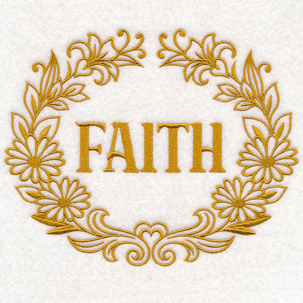 Faith Medallion (Goldwork)