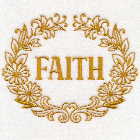 Faith Medallion (Goldwork)