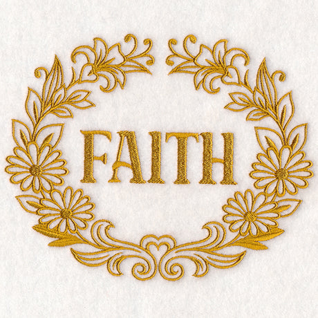 Faith Medallion (Goldwork)