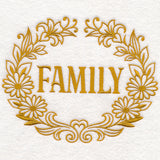 Family Medallion (Goldwork)