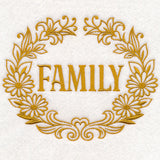 Family Medallion (Goldwork)