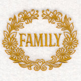 Family Medallion (Goldwork)
