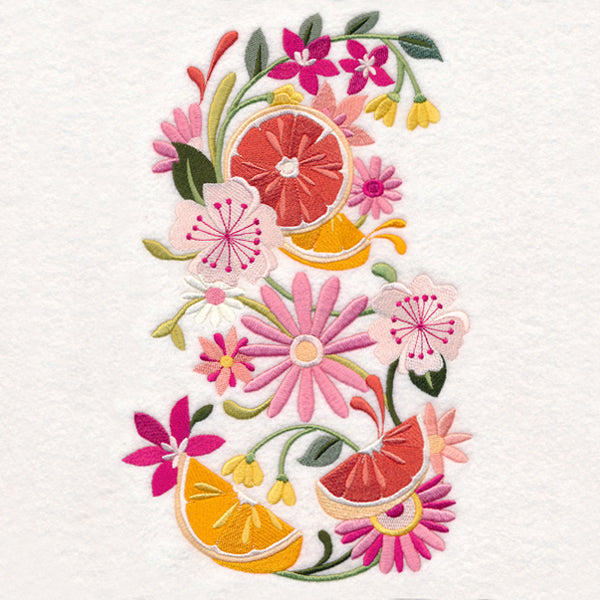 Fresh Citrus and Wildflowers