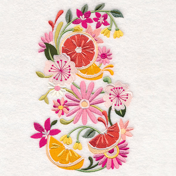 Fresh Citrus and Wildflowers