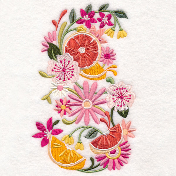 Fresh Citrus and Wildflowers