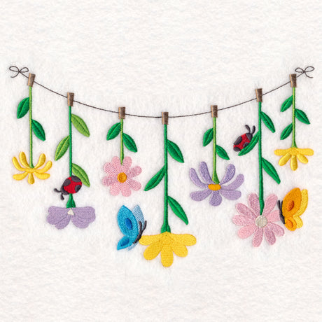Pretty Petals Clothesline