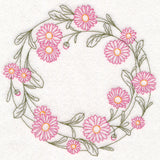 Light Daisy Wreath (Vintage)