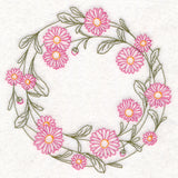Light Daisy Wreath (Vintage)