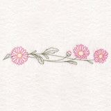 Light Daisy Border (Vintage)