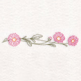 Light Daisy Border (Vintage)
