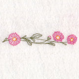 Light Daisy Border (Vintage)