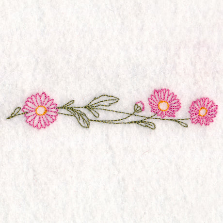 Light Daisy Border (Vintage)