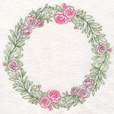 Light Rose Wreath (Vintage)
