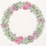 Light Rose Wreath (Vintage)