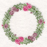 Light Rose Wreath (Vintage)