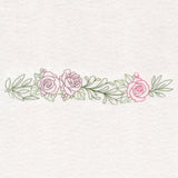 Light Rose Border (Vintage)