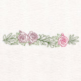 Light Rose Border (Vintage)