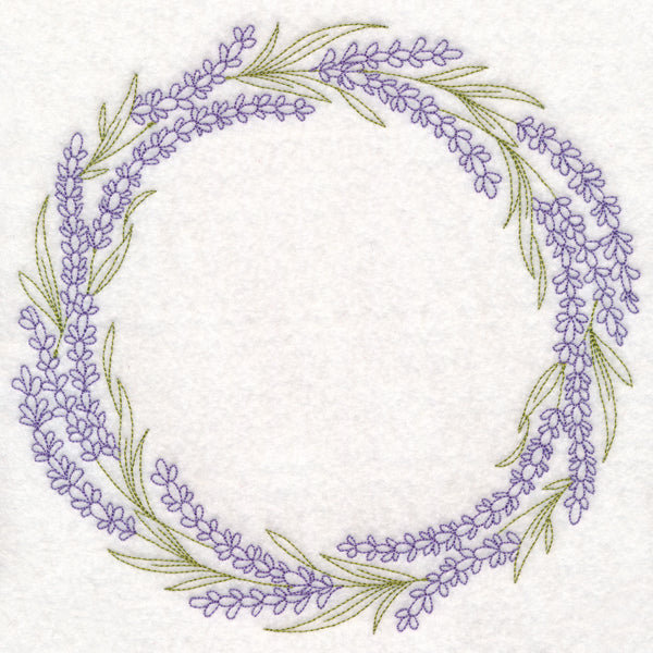 Light Lavender Wreath (Vintage)