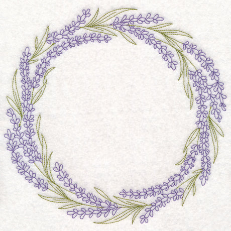 Light Lavender Wreath (Vintage)