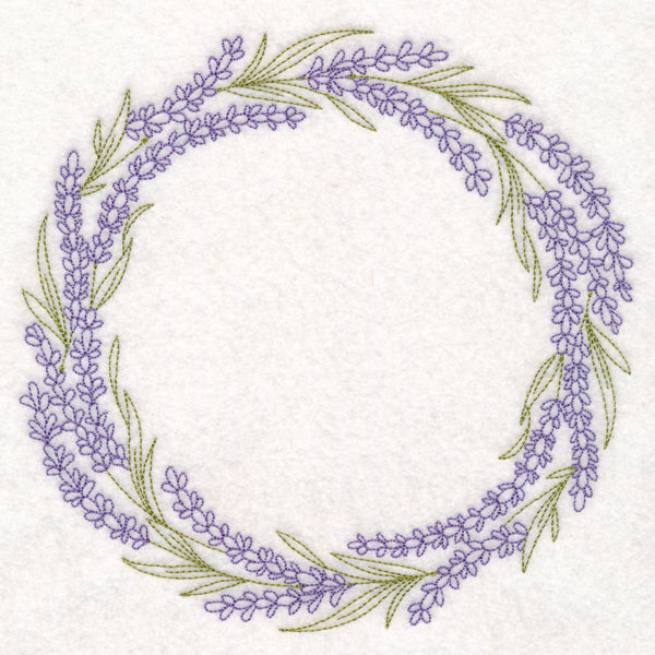 Light Lavender Wreath (Vintage)