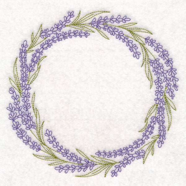 Light Lavender Wreath (Vintage)