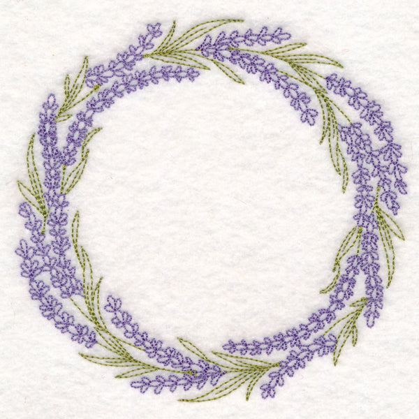Light Lavender Wreath (Vintage)
