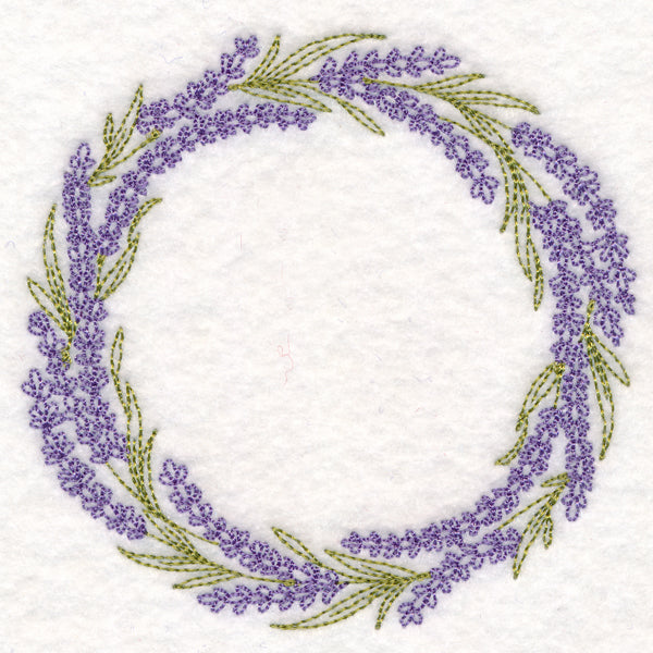 Light Lavender Wreath (Vintage)