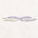 Light Lavender Border (Vintage)