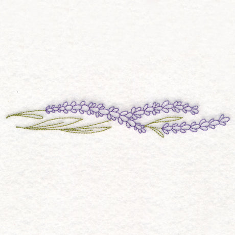 Light Lavender Border (Vintage)