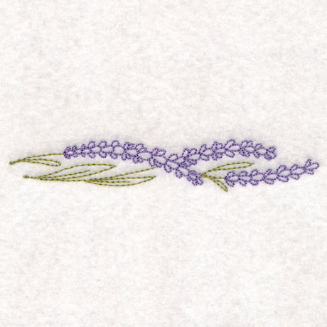 Light Lavender Border (Vintage)