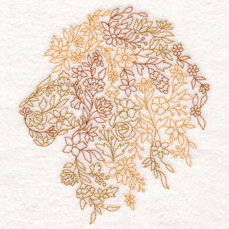 Floral Lion