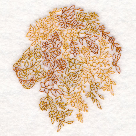 Floral Lion