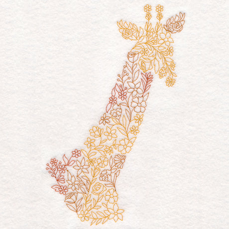 Floral Giraffe