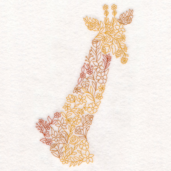 Floral Giraffe