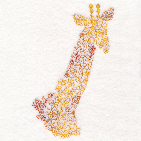 Floral Giraffe