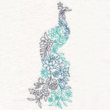 Floral Peacock
