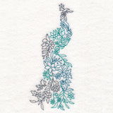 Floral Peacock