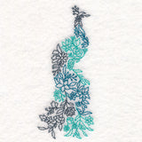 Floral Peacock